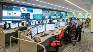 Soc: Security Operations Center (Güvenlik Operasyon Merkezi) örnek görsel.